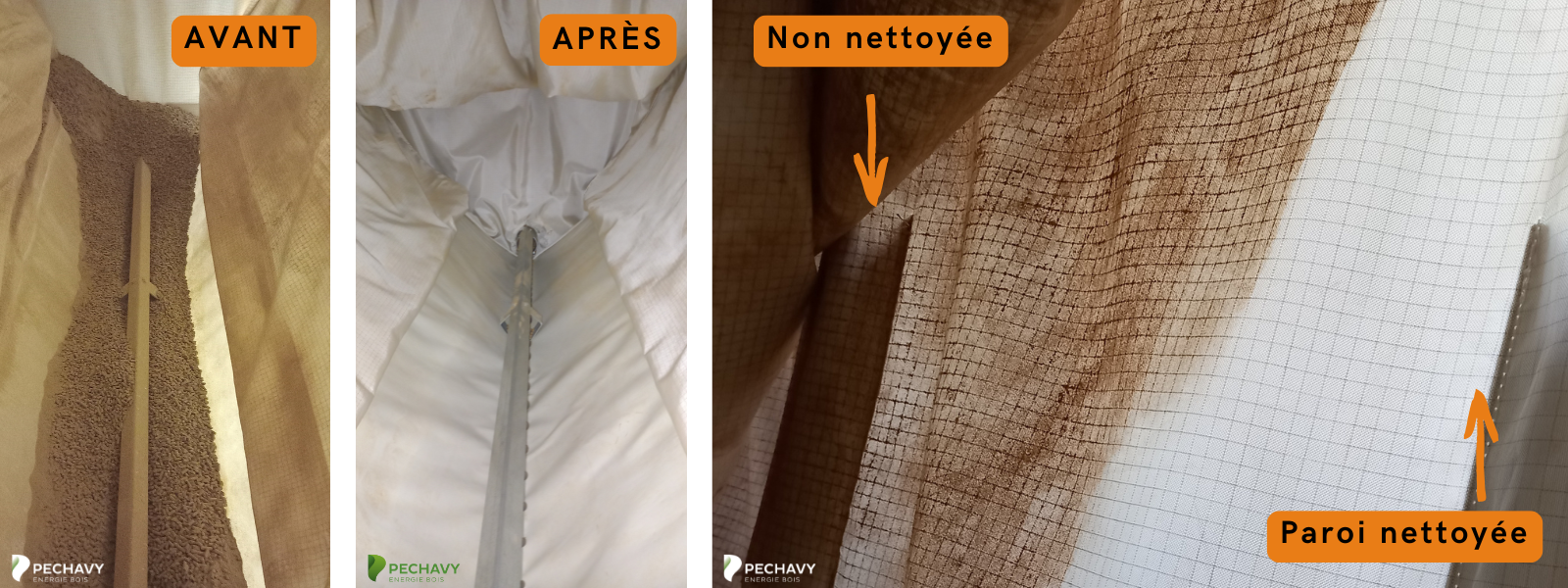 Nettoyage de silos à granulés de bois Péchavy Energie Bois — free download